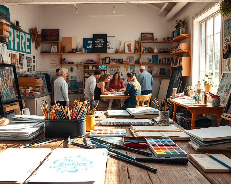 Creatieve workshops om jezelf te inspireren