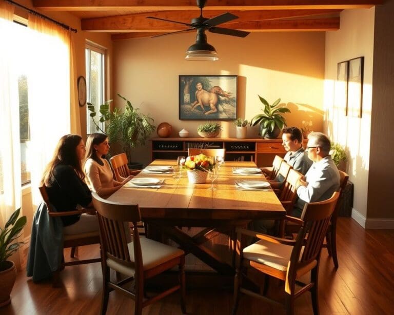 Een eetruimte creëren die uitnodigt tot samenzijn