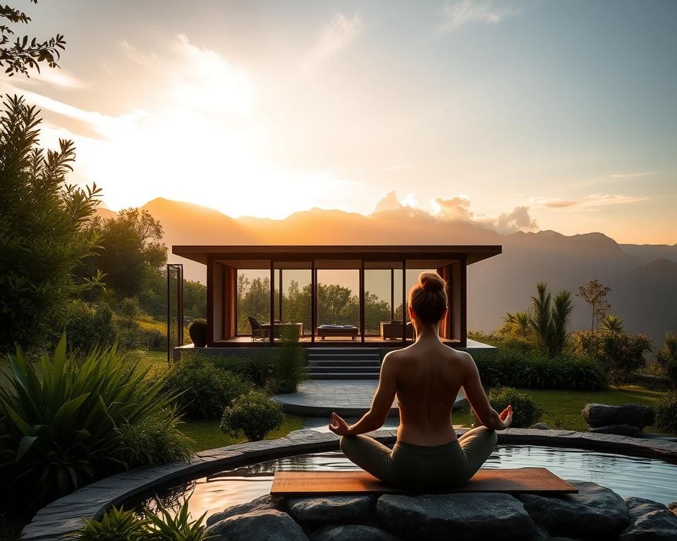 Hoe ervaar je totale rust tijdens een yoga retreat?