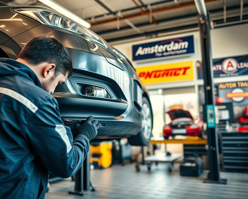 Hoe verloopt bumperreparatie Amsterdam bij schade?