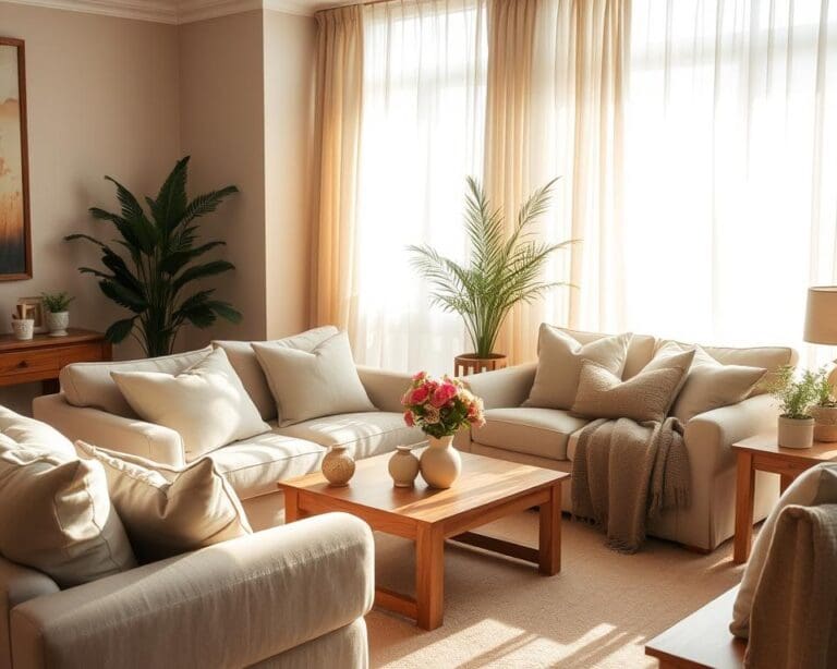 Rust brengen in je interieur met zachte tinten