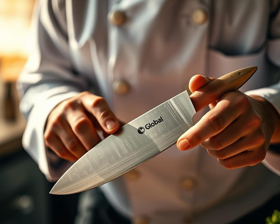 Waarom zijn de messen van Global zo geliefd bij chefs?
