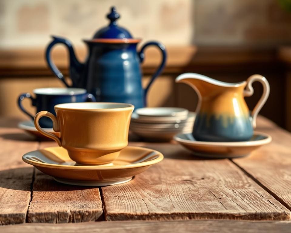 Wat is de charme van servies van Bunzlau Castle?