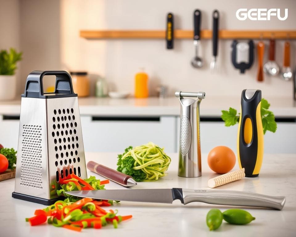 Wat maakt GEFU keukengerei zo praktisch?