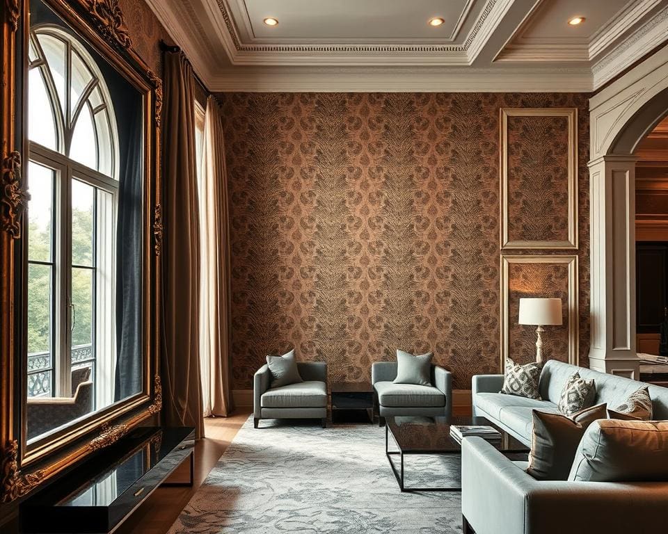 Wat zijn de trends in chique wandbekleding?