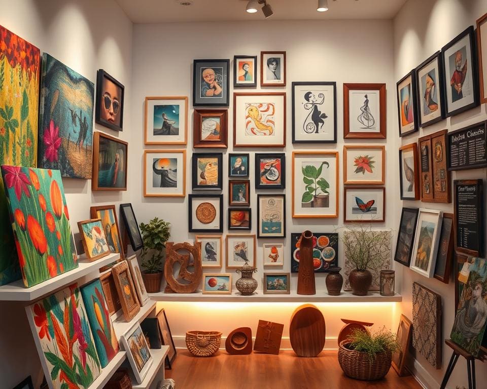 persoonlijke voorkeuren muurkunst