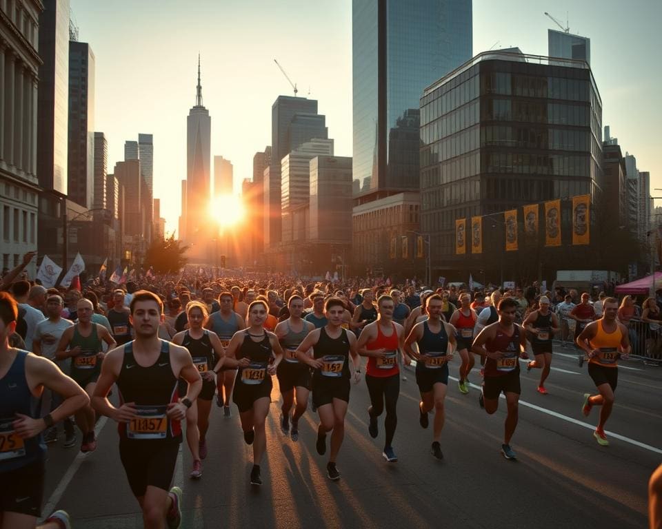 trainingsstrategieën stedelijke marathons
