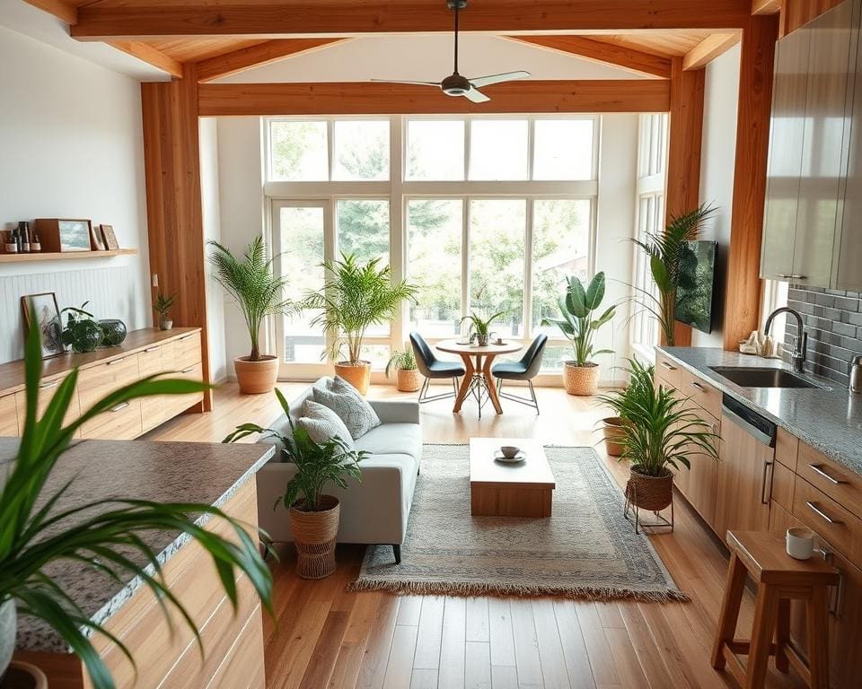 Duurzame materialen voor je woonkamer en keuken