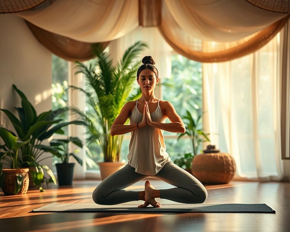 Waarom yoga goed werkt tegen stress