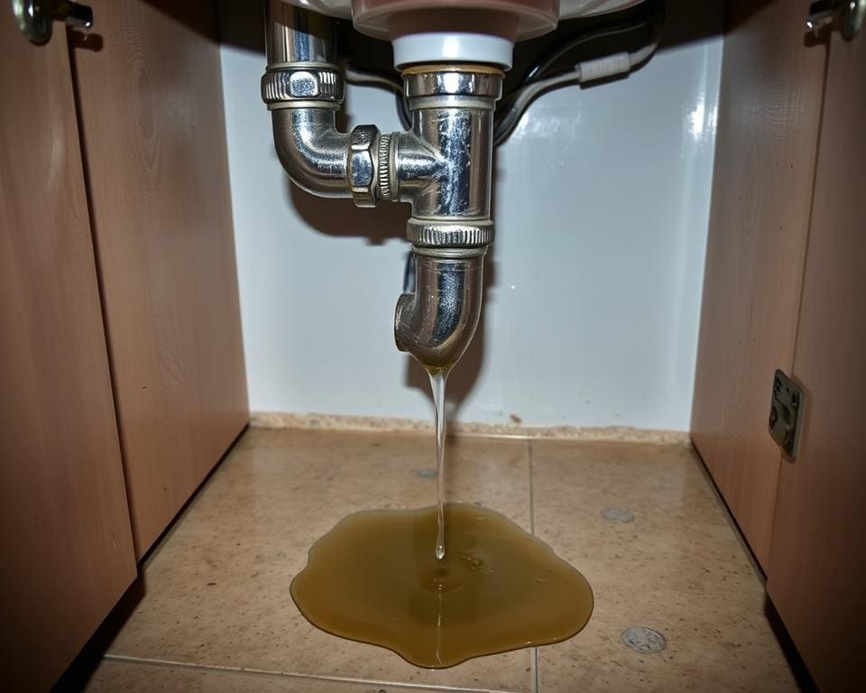 Hoe repareer je een lekkende sifon onder de wasbak?