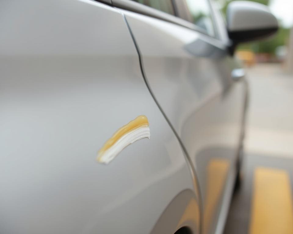 Wat doe je bij kleine lakschade aan je auto?