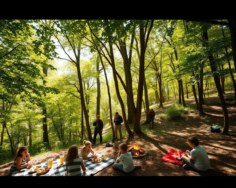 Wat kun je doen in het bos behalve wandelen?