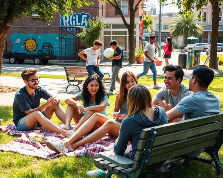 Wat te doen met vrienden zonder geld uit te geven?