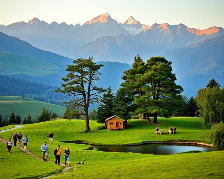 Wat zijn ontspannende dingen om te doen buiten de stad?