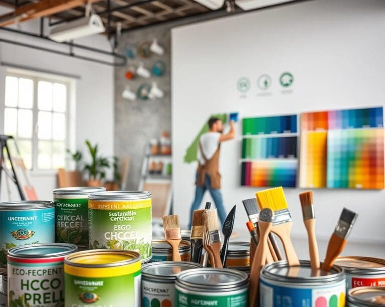 Hoe vind je een schilder met duurzame verfopties?
