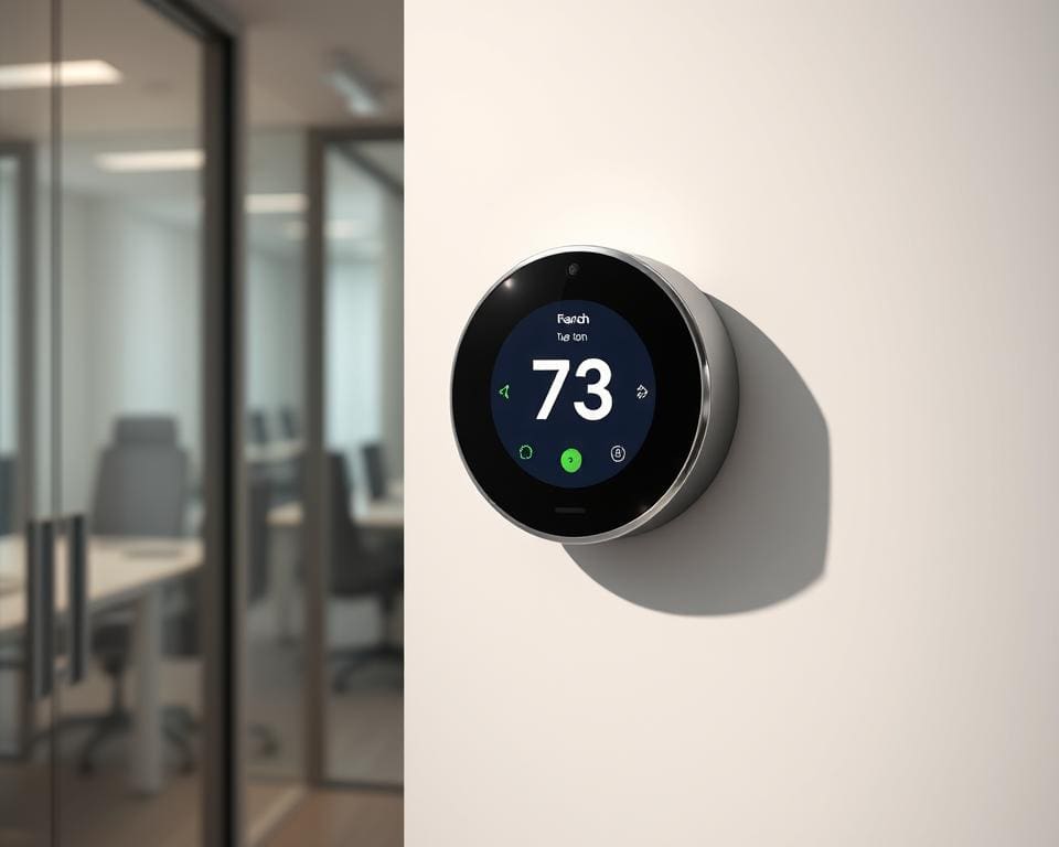 Hoe werkt een slimme thermostaat voor bedrijven?