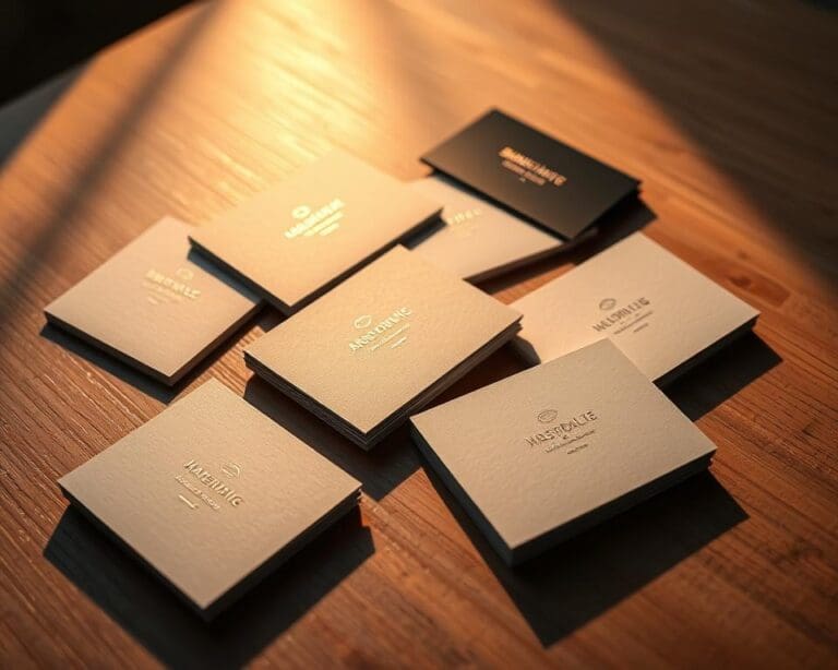 Waarom kiezen ondernemers voor premium visitekaartjes?