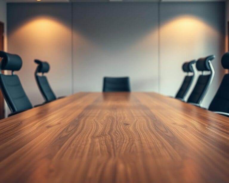 Waarom verhoogt een goede vergadertafel je workflow?