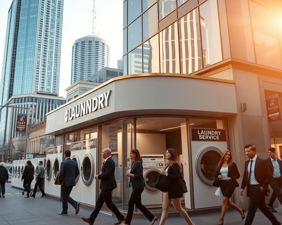 Wat maakt een stomerijservice handig voor drukbezette mensen?