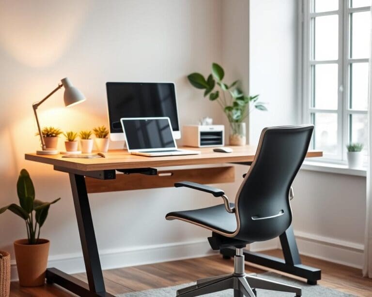 Hoe richt je een thuiskantoor ergonomisch in?