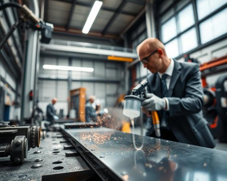 Hoe werkt metalliseren als staalbescherming?