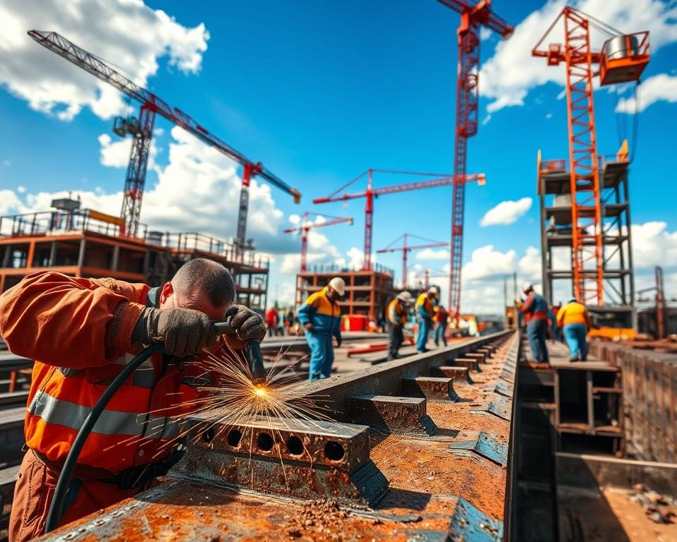 Hoe werkt thermische metaalbewerking in de bouw?
