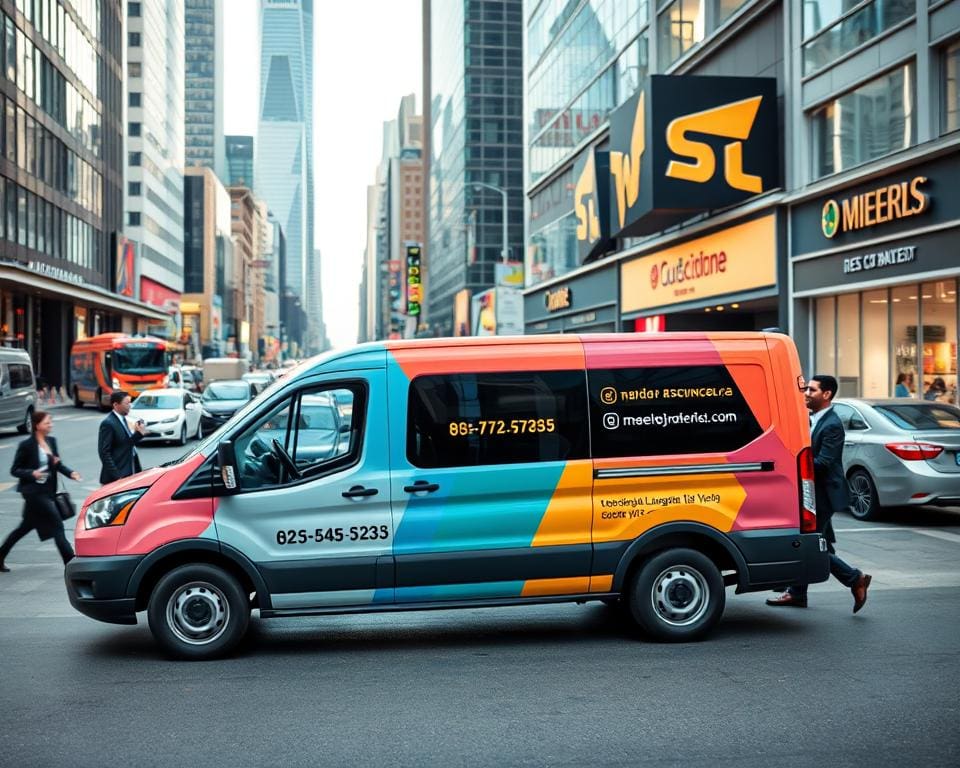 Waarom bedrijfswagen belettering werkt als rijdende reclame?