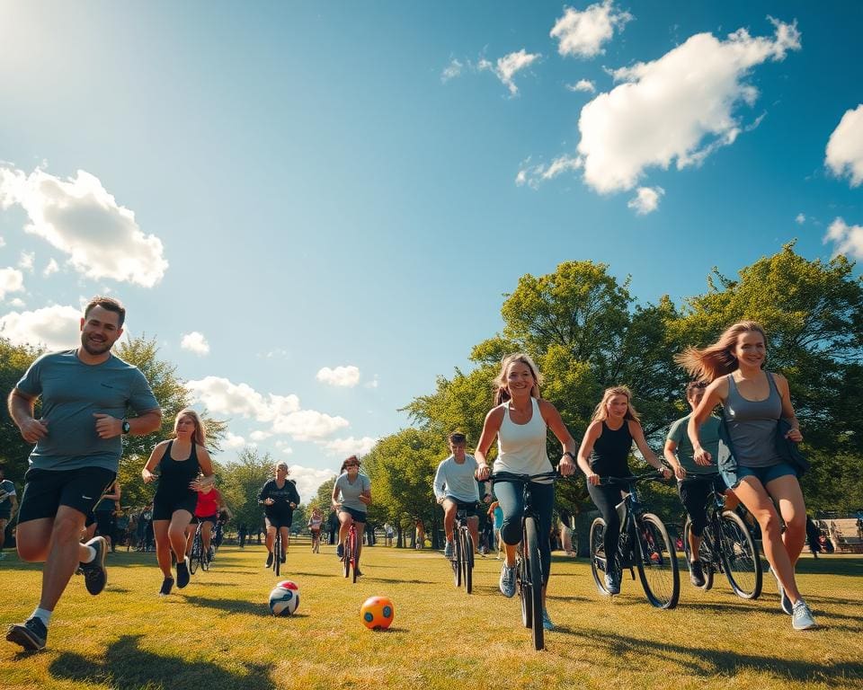 Waarom is een dagje sportief bezig zijn zo leuk?