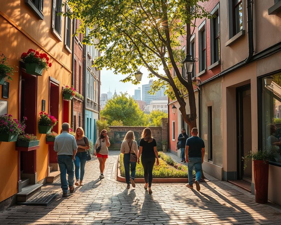 Waarom is een stadswandeling altijd verrassend?