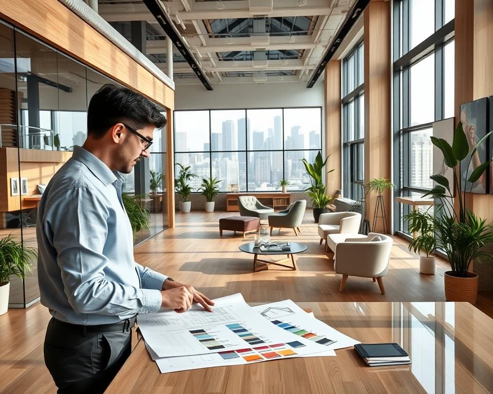Wat doet een interieurontwerper voor kantoren?