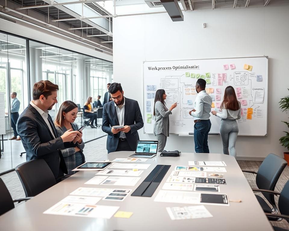 Wat helpt bij het optimaliseren van werkprocessen?