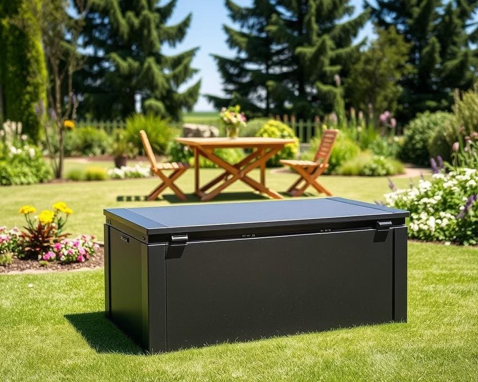 Welke buitenopslagbox is praktisch?