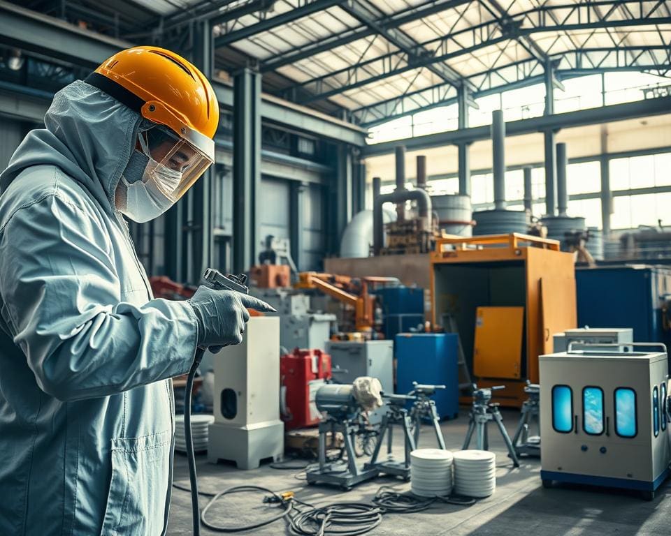 Welke coatingtechnieken passen bij zware industrie?