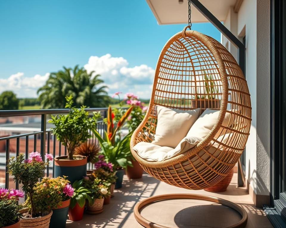 Welke hangstoel is geschikt voor tuin of balkon?