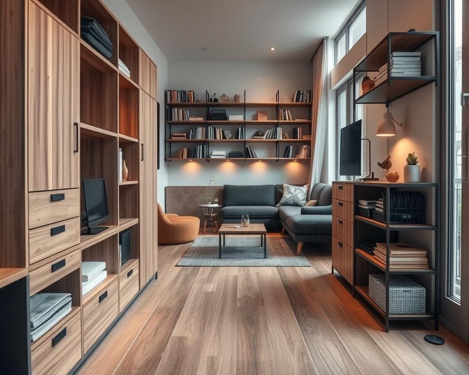 Welke opbergkasten zijn handig in kleine woningen?