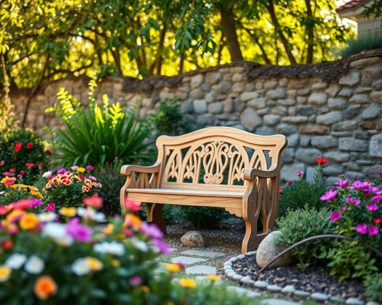 Welke tuinbank past in kleine tuinen?