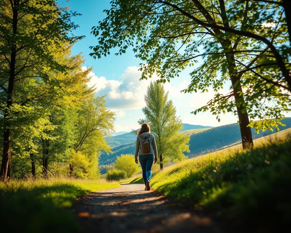 Hoe draagt wandelen bij aan mentale rust?