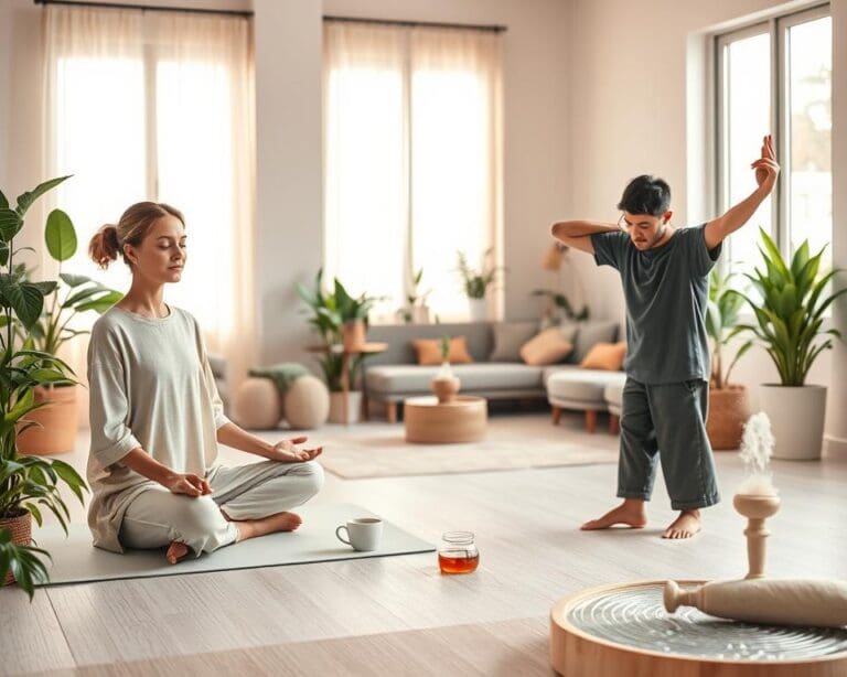 Hoe helpt een verzorgingsmoment bij mentale rust?