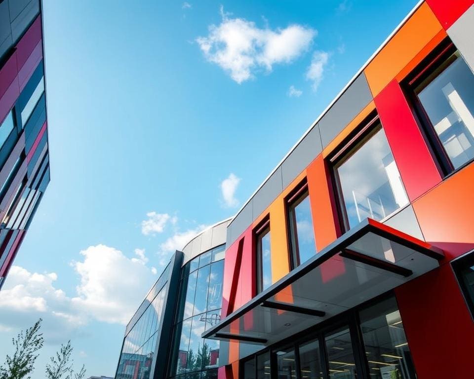 Hoogwaardige gevelsystemen van De Bever Aluminium Composiet