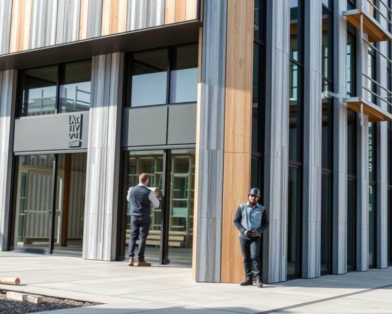 Lichtgewicht gevelbekleding bij renovatieprojecten