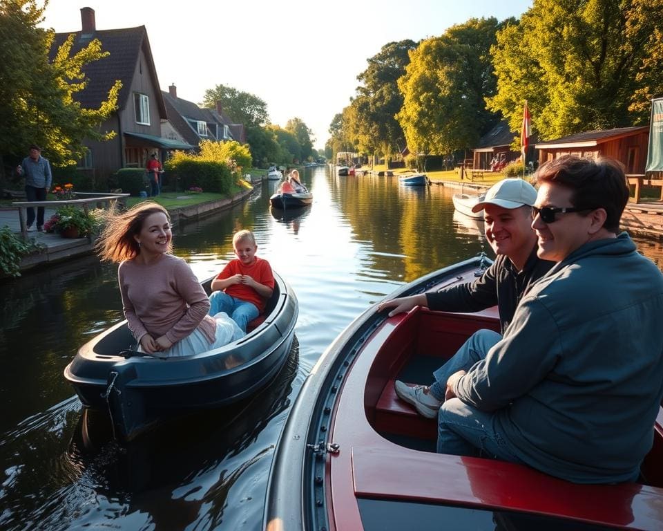 Waarom is boot huren zonder vaarbewijs ideaal voor Giethoorn?