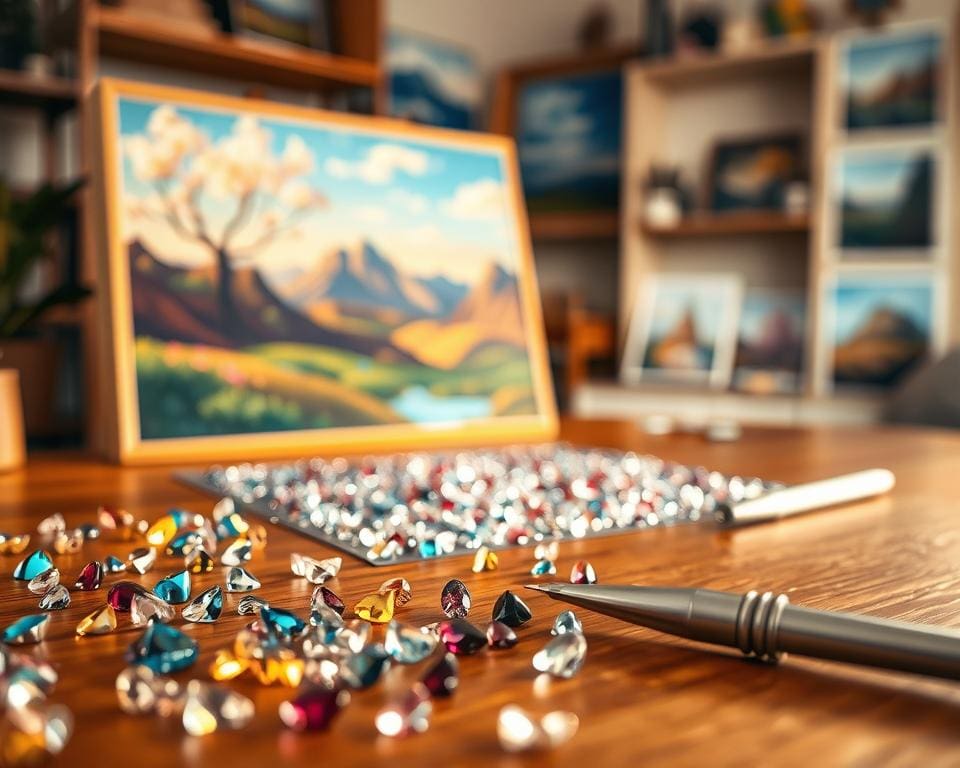 Waarom is diamond painting een populair cadeau-idee?