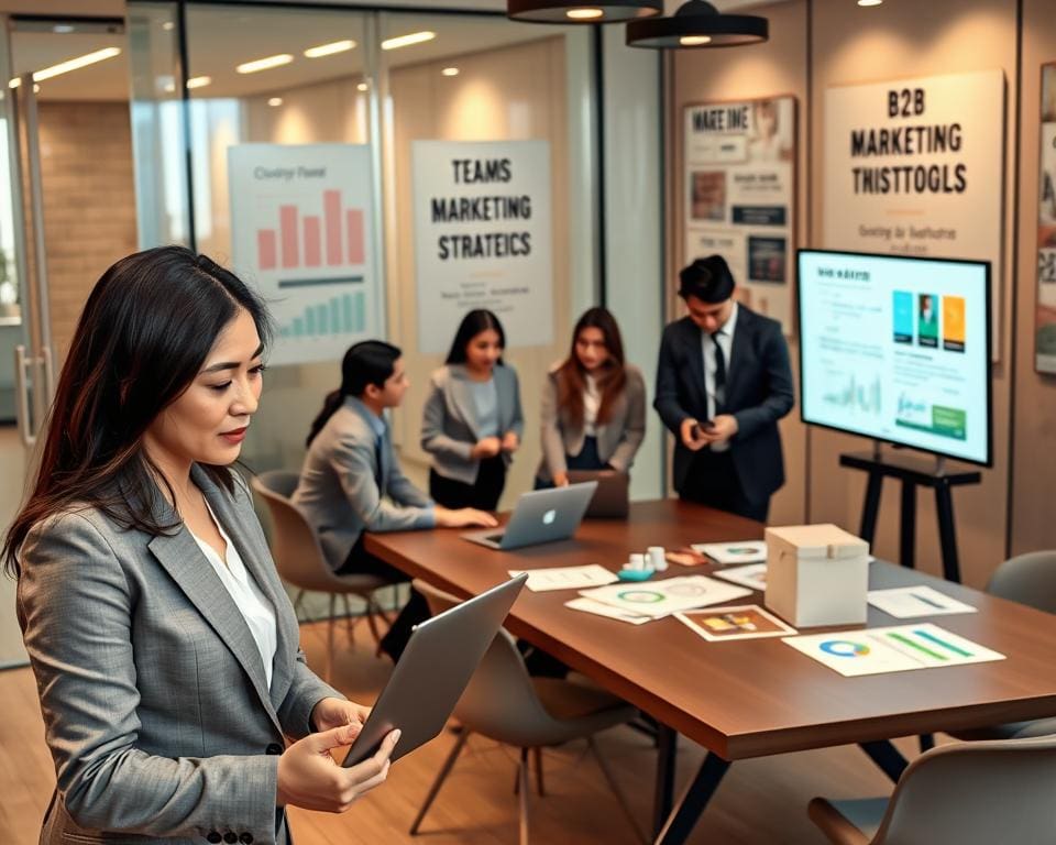 Carrière in B2B-marketing