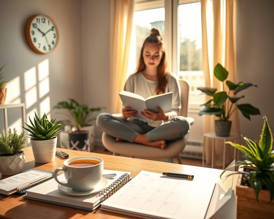 Hoe helpt structuur bij dagelijkse ontspanning?