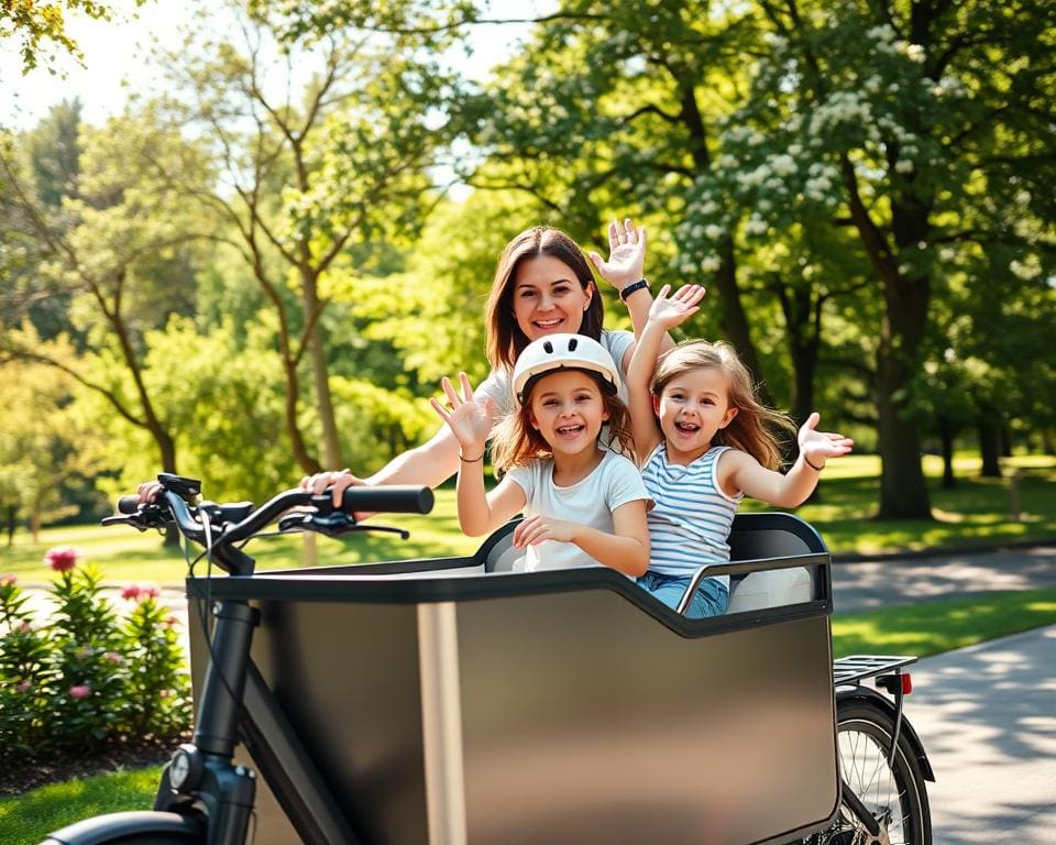 Is een elektrische bakfiets handig voor gezinnen?