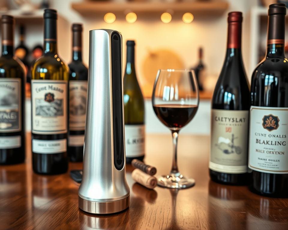 Is een elektrische wijnopener handig?