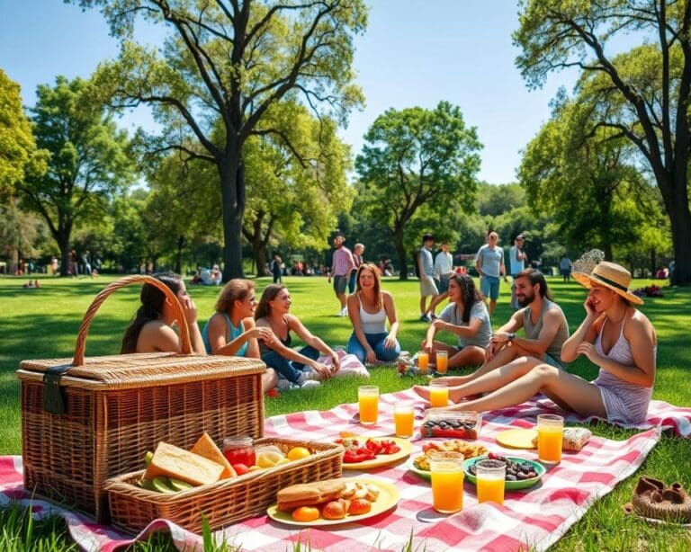 Wat maakt een picknick in het park zo leuk?