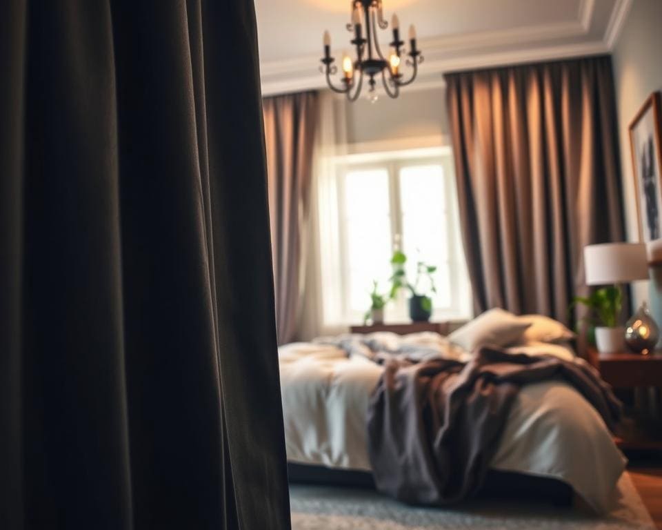 Welke gordijnen verduisteren de slaapkamer goed?