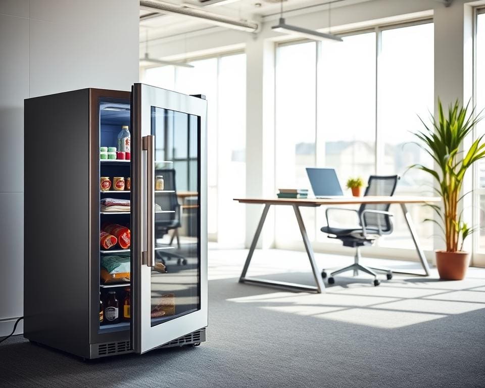 Welke mini koelkast past in een kantoorruimte?