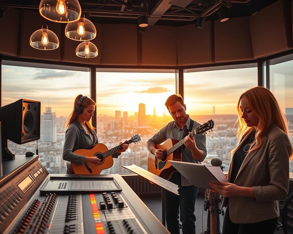 werken in de muziekwereld